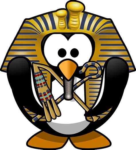 Free Vector Graphic King Tut Tut Tutankhamun Tux Free Image On