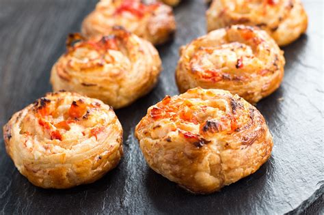 Turns out, coconut oil is perfect for replacing butter in a quick vegan puff pastry. Feta & Sweet Pepper Pastry Swirls - the perfect party food