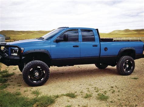 Blue Lifted Dodge Ram 2500 Lifted Dodge Trucks Ram Dodge Trucks