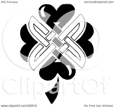Royalty Free Rf Clipart Illustration Of A Black And