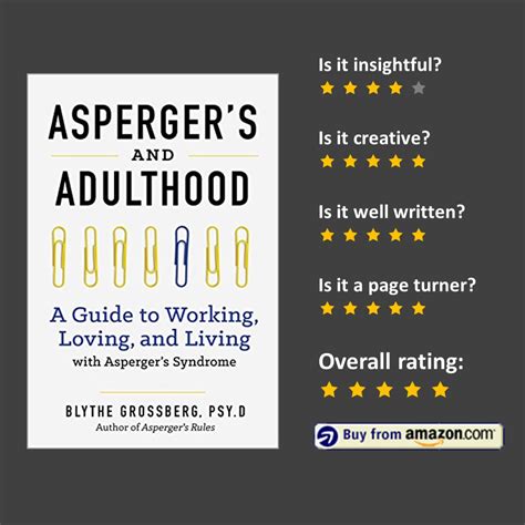 Book Review Aspergers And Adulthood A Guide To Working Loving And Living With Aspergers