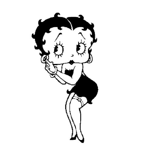 Betty Boop 38 Cartoons Printable Coloring Pages