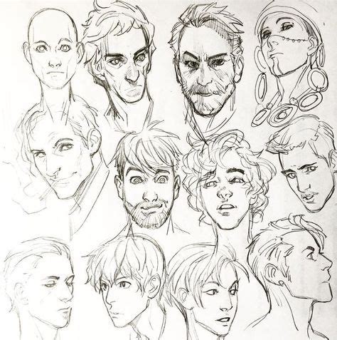 Trendy Drawing Anime Male Facial Expressions Drawings Art Character Design
