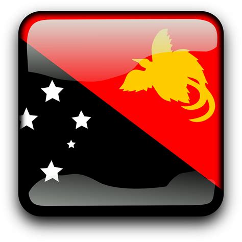 Papua New Guinea Flag Country Png Picpng