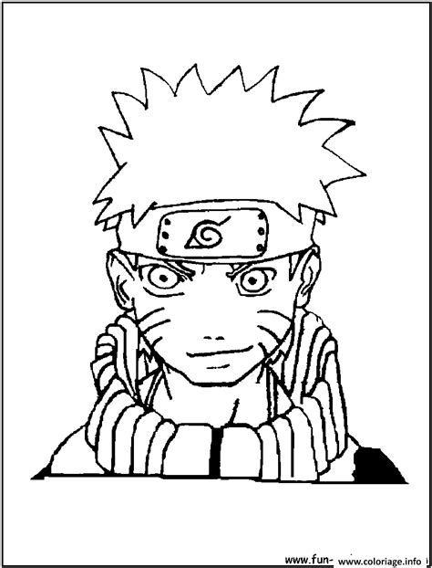 Coloriage Manga Naruto Sasuke 284