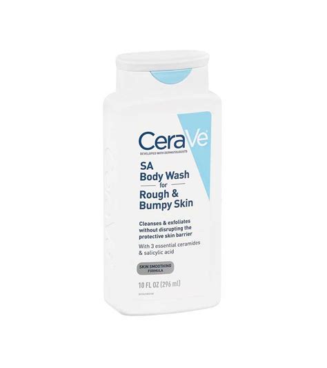 Cerave Sa Body Wash For Rough And Bumpy Skin 296ml Wealzin