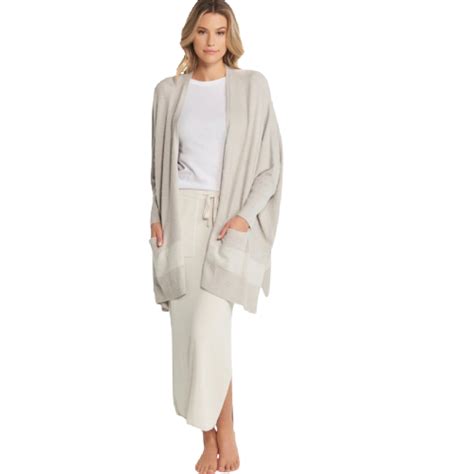 Barefoot Dreams Cozychic Lite Cliffside Wrap Magpies Ts