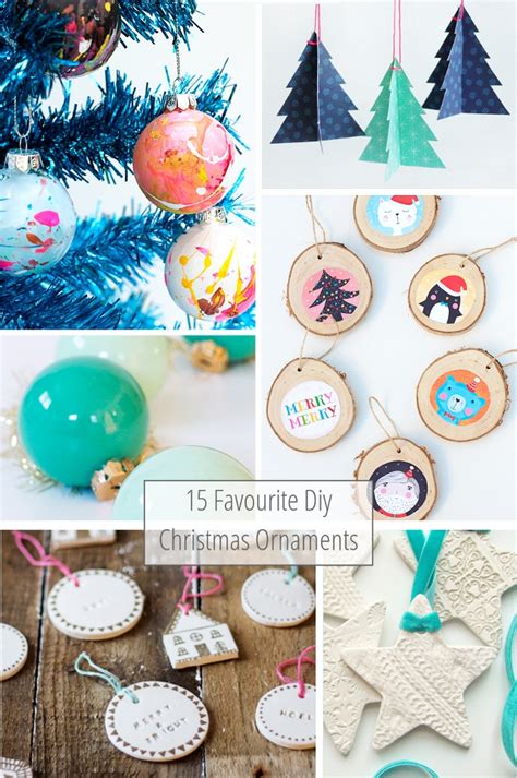 15 Favourite Diy Christmas Tree Ornaments Gathering Beauty