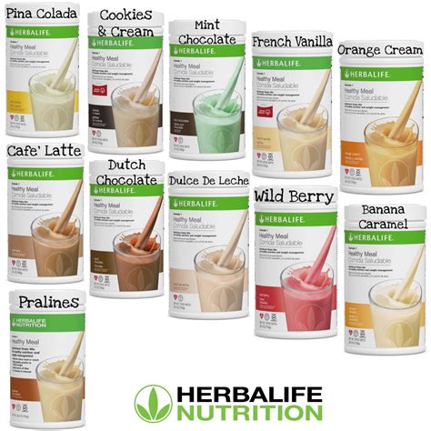 New 1x Herbalife Formula 1 Healthy Meal Shake Mix 750g All Flavors