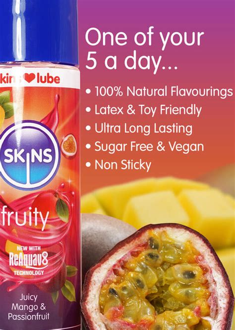 Skins Passion Fruit And Mango Lube 130ml Ann Summers
