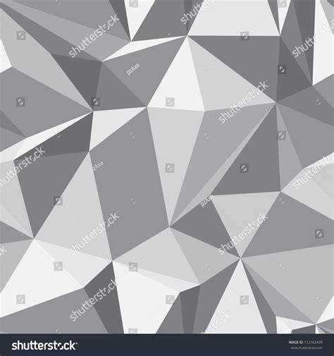 Seamless Abstract Vector Pattern Repeat Geometric Triangle Mosaic