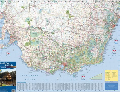 South East Australian Touring Map 2nd Edition Meridian Maps