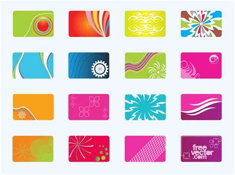 This is a collection of free business card templates featuring elegant and professional designs. 12 Symbol Free Vector Business Card Images - Free Contact ...