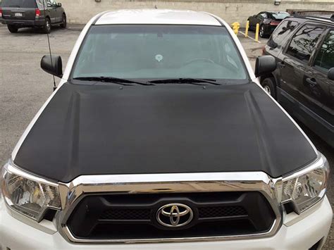 We obtained this average cost by contacting several auto body paint shops and viewing auto body websites. Carbon Fiber Wraps Hood Roof at Spectracolor Simi Valley CA