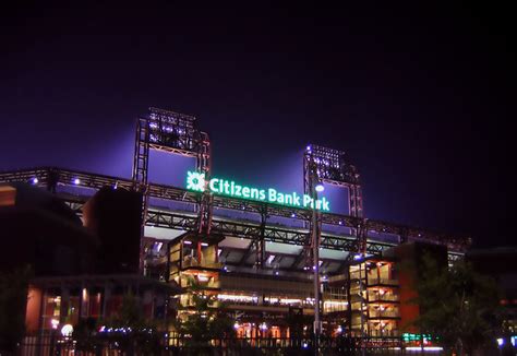 Citizens Bank Park At Night A Good Night For Baseball Cit Flickr
