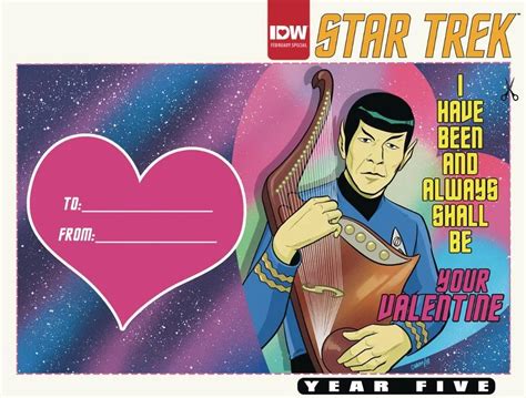 Star Trek Is Getting A Valentines Day Special Star Trek Valentine