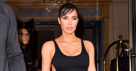Kim Kardashian Suffers Wild Wardrobe Malfunction In Latex U A
