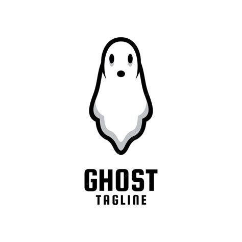 Premium Vector Ghost Logo Design Illustration Color