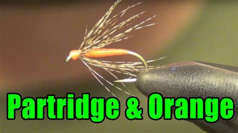 Partridge And Orange Classic Soft Hackle Fly Tying Instructions Youtube