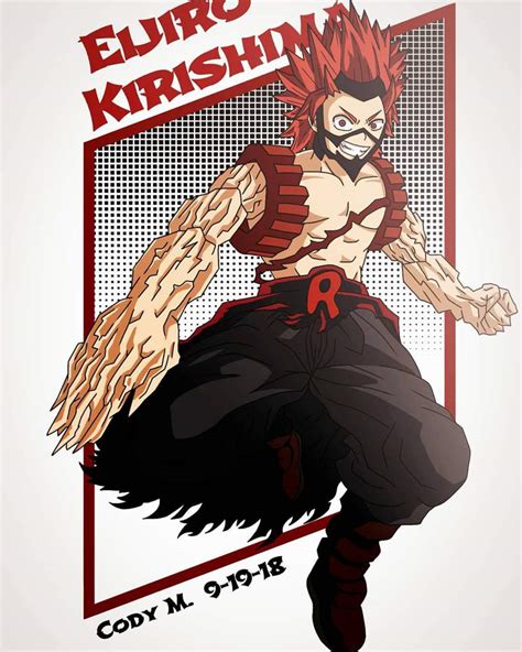 🍁red Riot🍁 Eijiro Kirishima Fanart My Hero Academia Amino