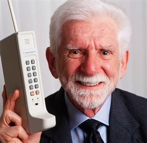 Man Who Invented The Worlds First Cellphone Tells People To ‘get A