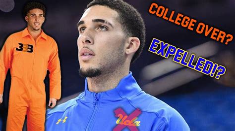 liangelo ball expelled from ucla college career over youtube
