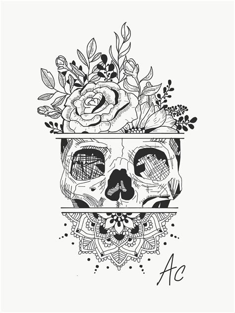 New horizonsi worked too hard breeding every single flower not to show them all off properly (i.redd.it). Creating tattoo idea ... skull ... flowers ... mandala ...