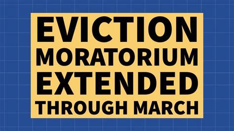 Moratorium On Evictions Extended Through March Youtube