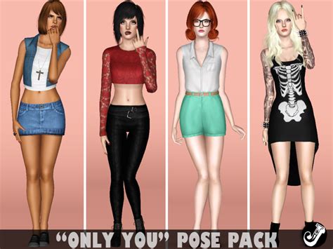 My Sims 3 Poses Only You Pose Pack By Jocker