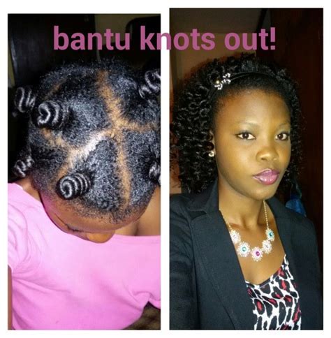 How To Low Manipulation Hair Style Bantu Knots And Wash Day