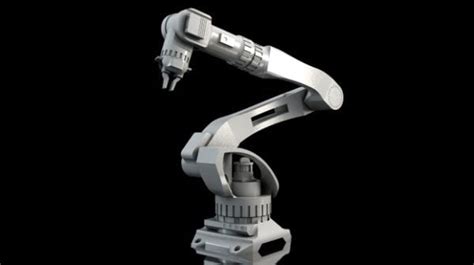 Industrial Mechanical Robotic Arm Free 3d Model C4d Obj Open3dmodel