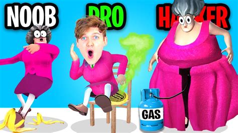 Can We Beat All Levels In Prankster 3d All Levels Noob Vs Pro Vs