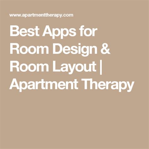 Best Apps For Room Design And Room Layout Apartment Therapy Room Layout