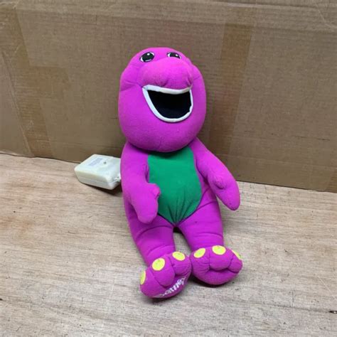 Vintage 1992 Barney Playskool Talking 18 Plush Toy Dinosaur 71245