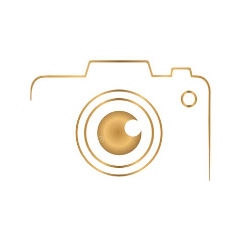 Creative Golden Photography Camera Logo Photography Camera Logo