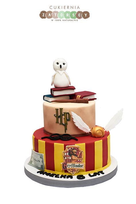 Tort Harry Potter Dwupiętrowy Cukiernia Zatorscy