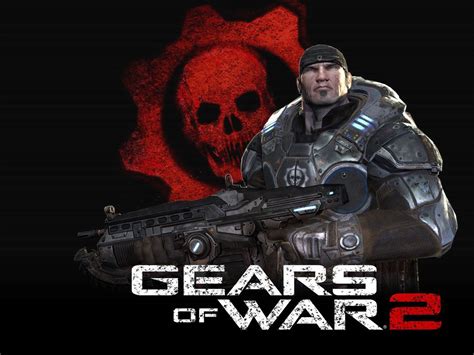 Marcus Fenix Gears Of War 2 обои 1600x1200