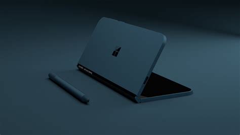 Sleek 3d Concept Brings Microsofts Recent Folding Tablet Patents To
