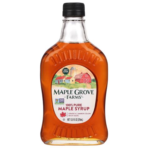 Maple Grove Farms Pure Maple Syrup 125 Fl Oz
