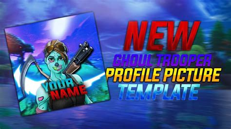 New Ghoul Trooper Profile Picture Template Fortnite Youtube