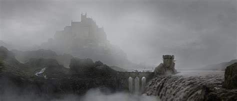 Castle Fog By Rasmus Berggreen Concept Art World Fantasy Landscape