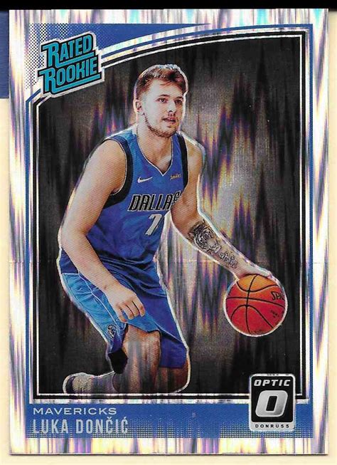 But there are some prizm parallels that are more add a solid grade on these cards and the value skyrockets to tens of thousands of dollars. 2018-19 Panini Donruss Optic Rated Rookie Shock Luka ...