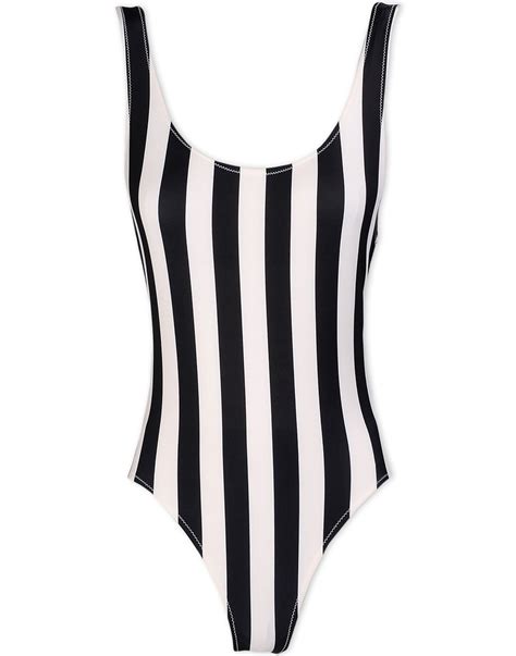 solid and striped one piece suit striped bathing suit