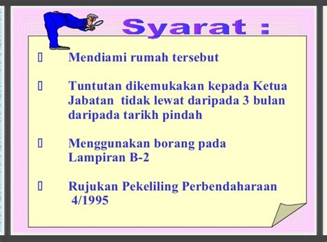 Panduan ini bertujuan untuk menetapkan kadar dan syarat menuntut elaun tugas. Penjawat Awam Boleh Tuntut Elaun Pindah Rumah - Pendidik2u