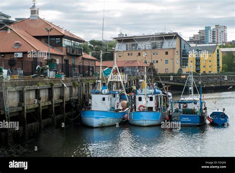 Sunderland Fish Quay Stock Photo Alamy