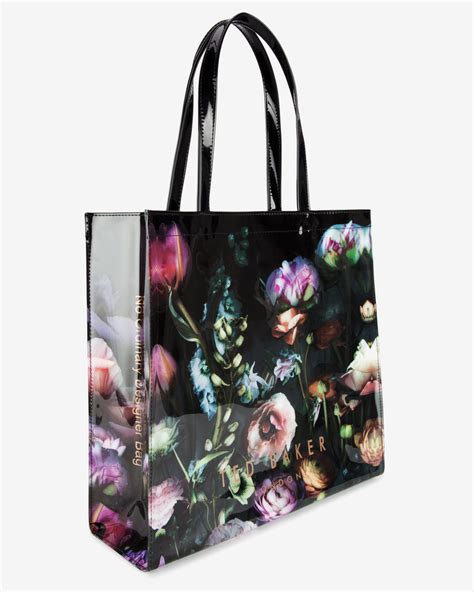 Lyst - Ted Baker Shadow Floral Print Shopper Bag