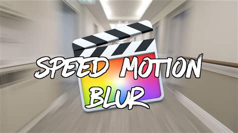 Check out this extended demo video. FREE MOTION BLUR PLUGIN // FINAL CUT PRO - YouTube