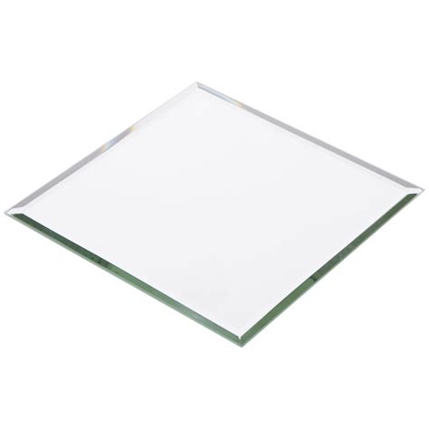 Plymor Square 3mm Beveled Glass Mirror 5 Inch X 5 Inch Pack Of 24