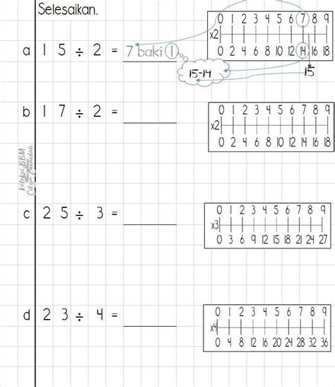 K) lengkapkan ayat matematik bahagi berikut. Matematik Tahun 2 Bahagi - Koleksi BBM Cikgu Zuraidah ...