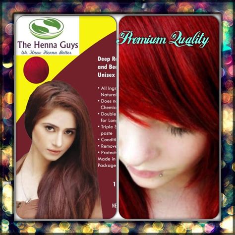 Deep Red Henna Hair Dyecolor Organic And 100 Chemical Free
